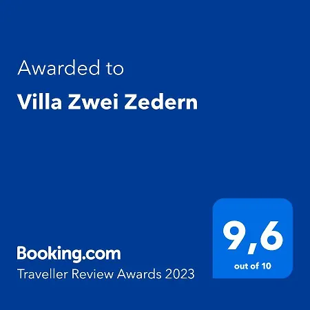 Zwei Zedern Holiday home